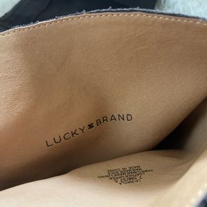 Lucky Brand Suede Boots size 7.5